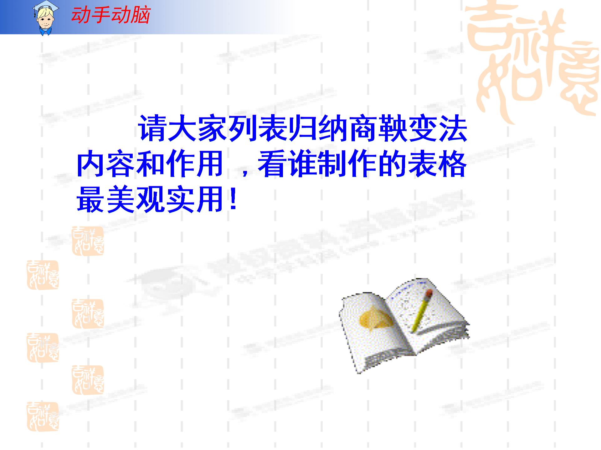 [中学联盟]甘肃省张掖市第六中学七年级历史上册《第8课  铁器牛耕引发的社会变革》课件（北师大版，2份）