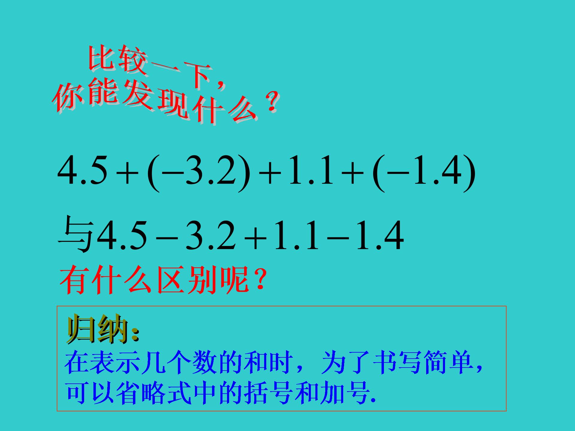 浙江省慈溪市横河初级中学七年级数学上册22《有理数的减法》课件+教案+课时训练（打包12份）