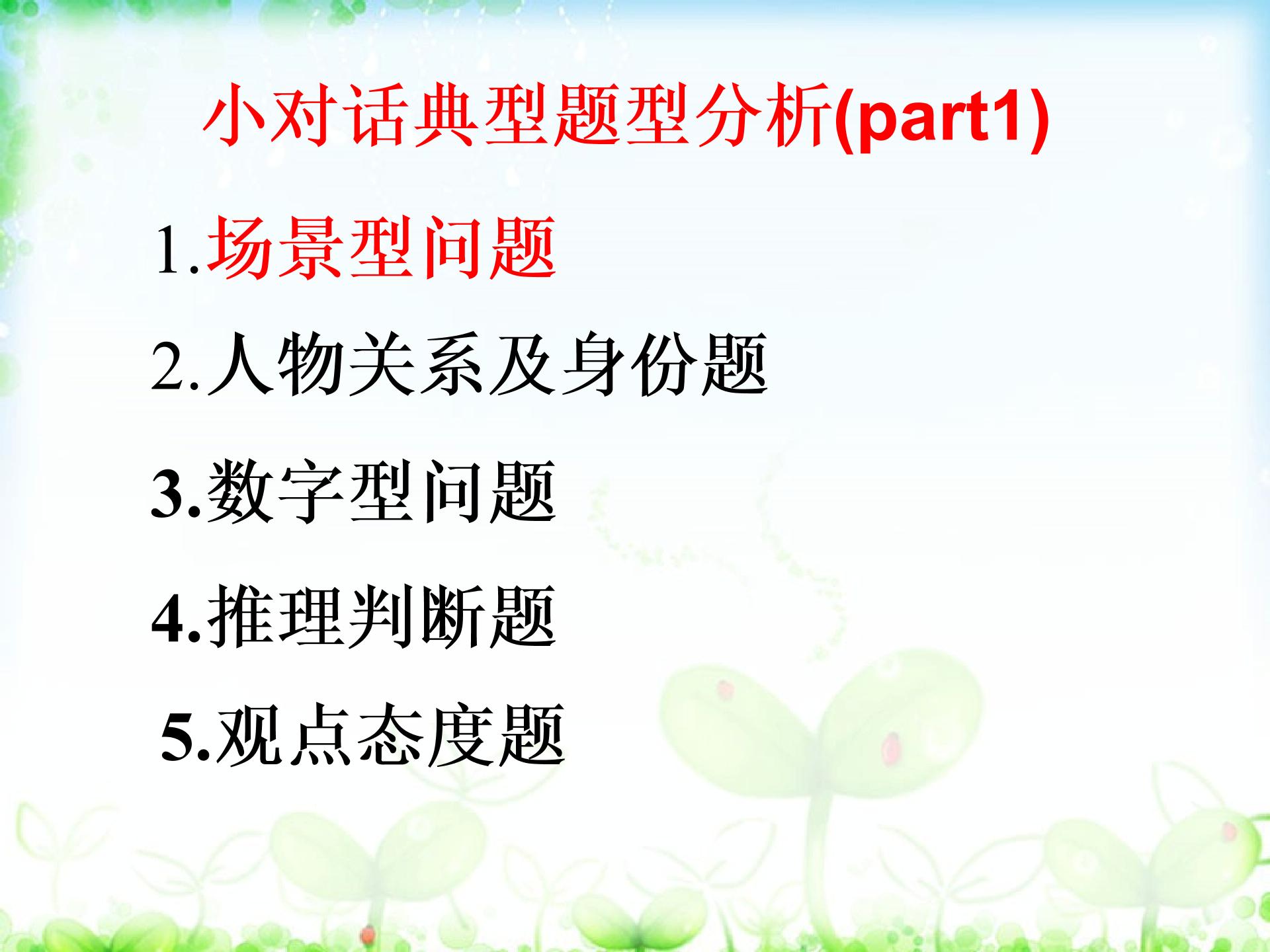2019届高三英语二轮复习---听力教学课件共15张PPT含MP3