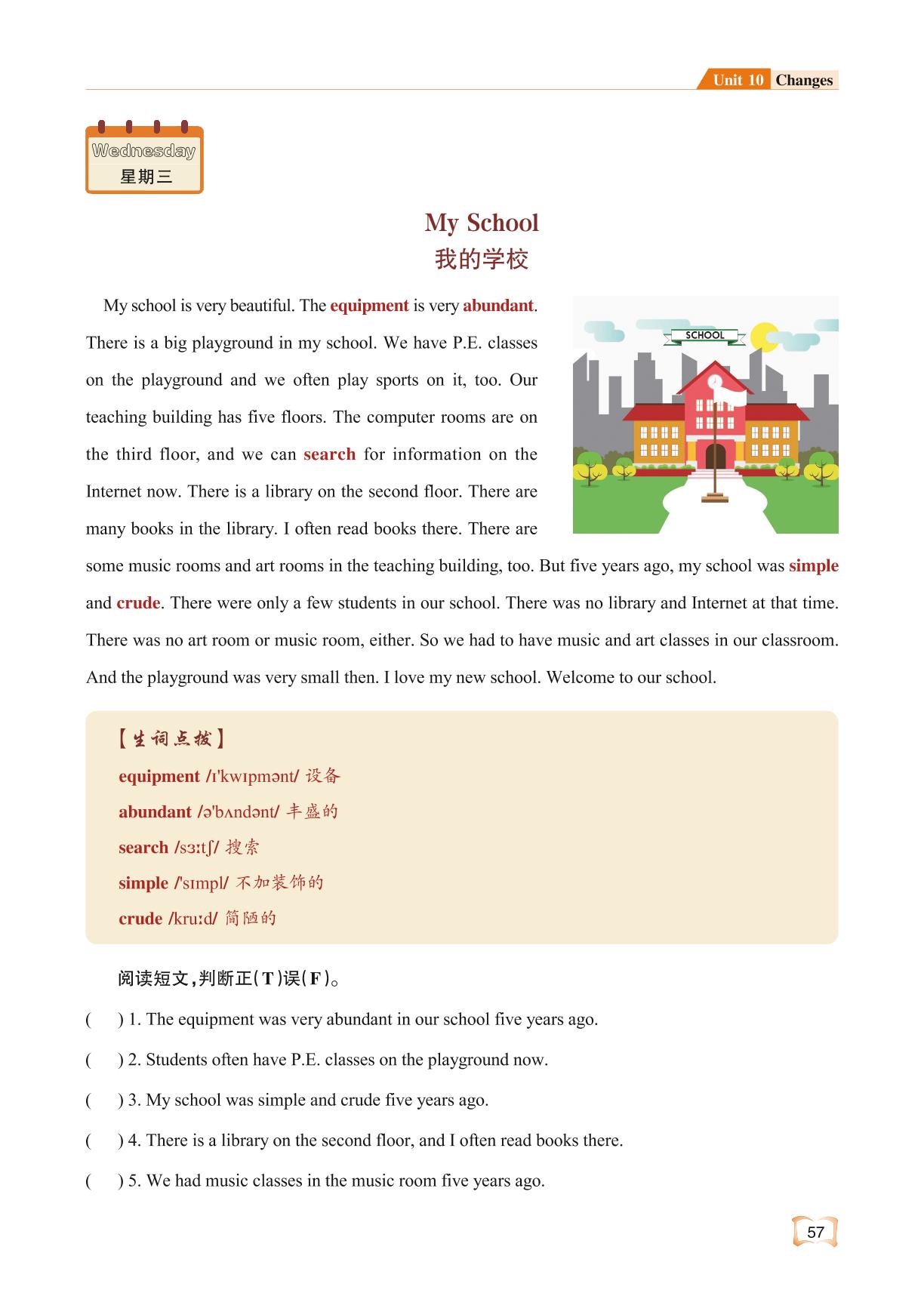 Unit 10 Changes-【壹道学】小学英语六年级话题阅读