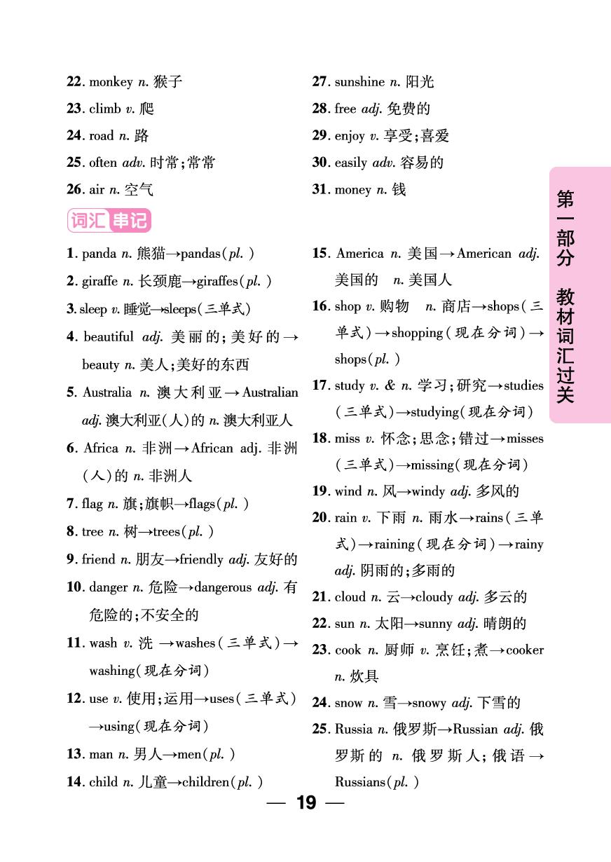 七年级(下) Units 5-8-【鸿鹄志·中考王】2025年中考英语（湖南专用）