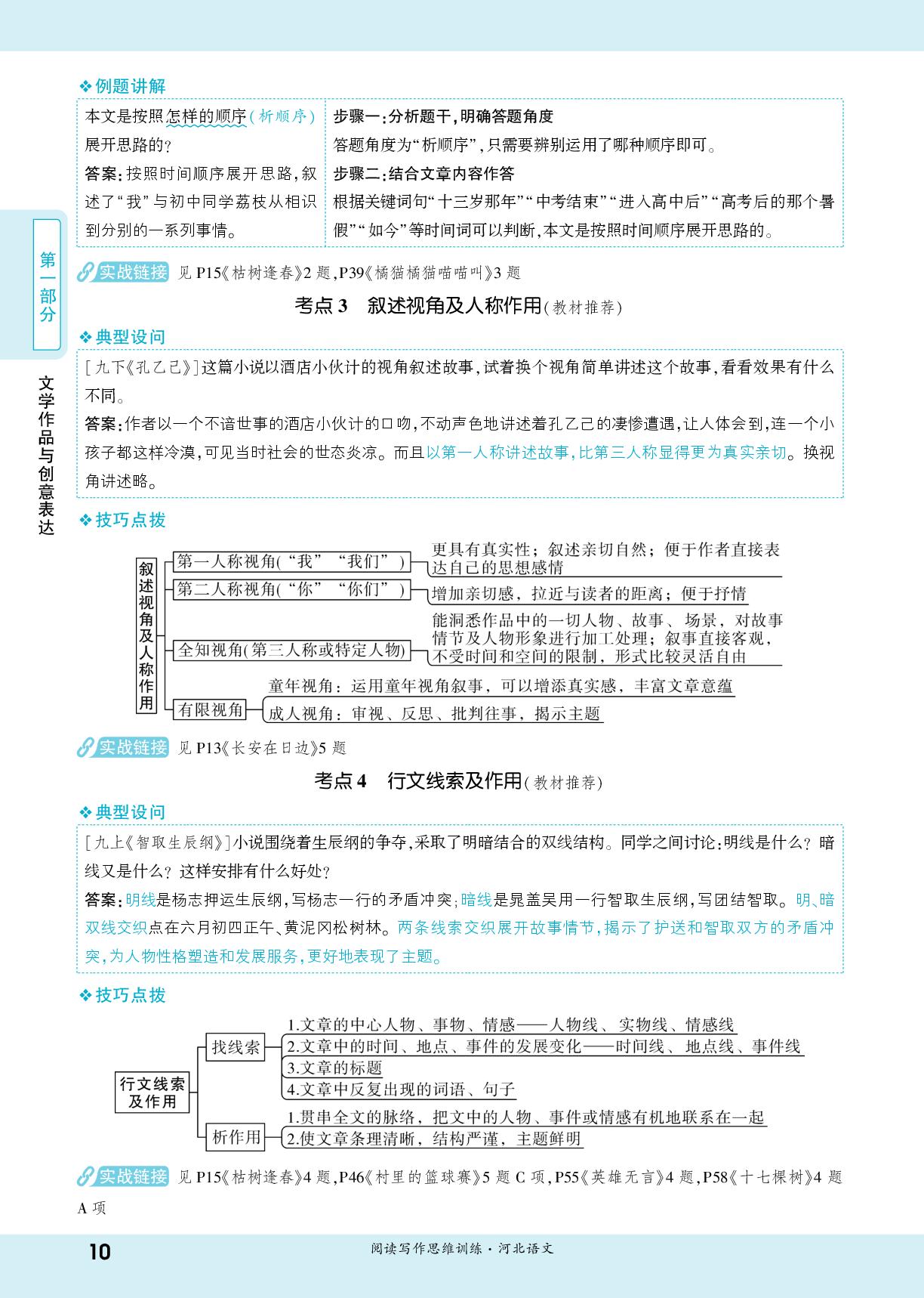 1.2.1 文学作品与创意表达 第二步 第一阶，通读文章，把握整体-【一战成名新中考】2026河北中考语文·一轮复习·阅读写作思维训练（讲册）