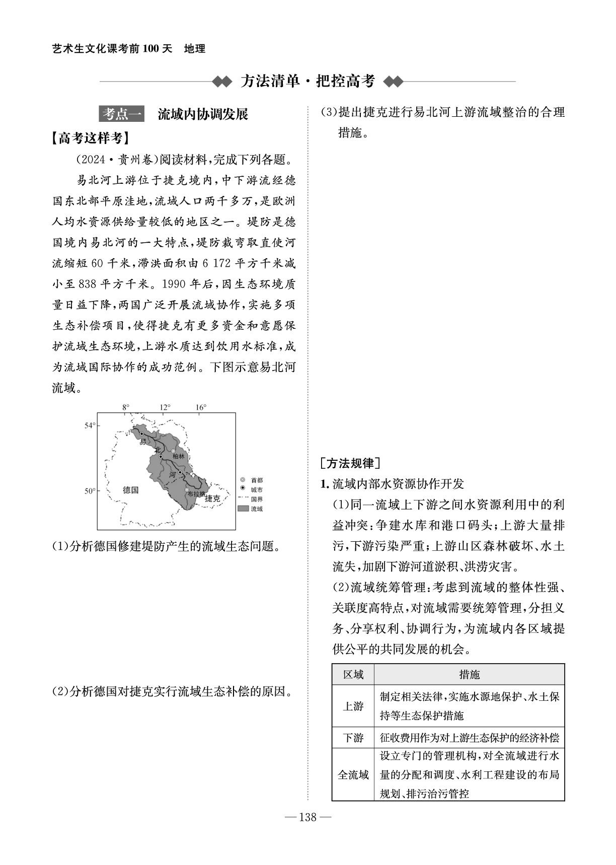 第十五章 区际联系与区域协调发展(知识必备)-2026年高考地理艺术生文化课考前100天