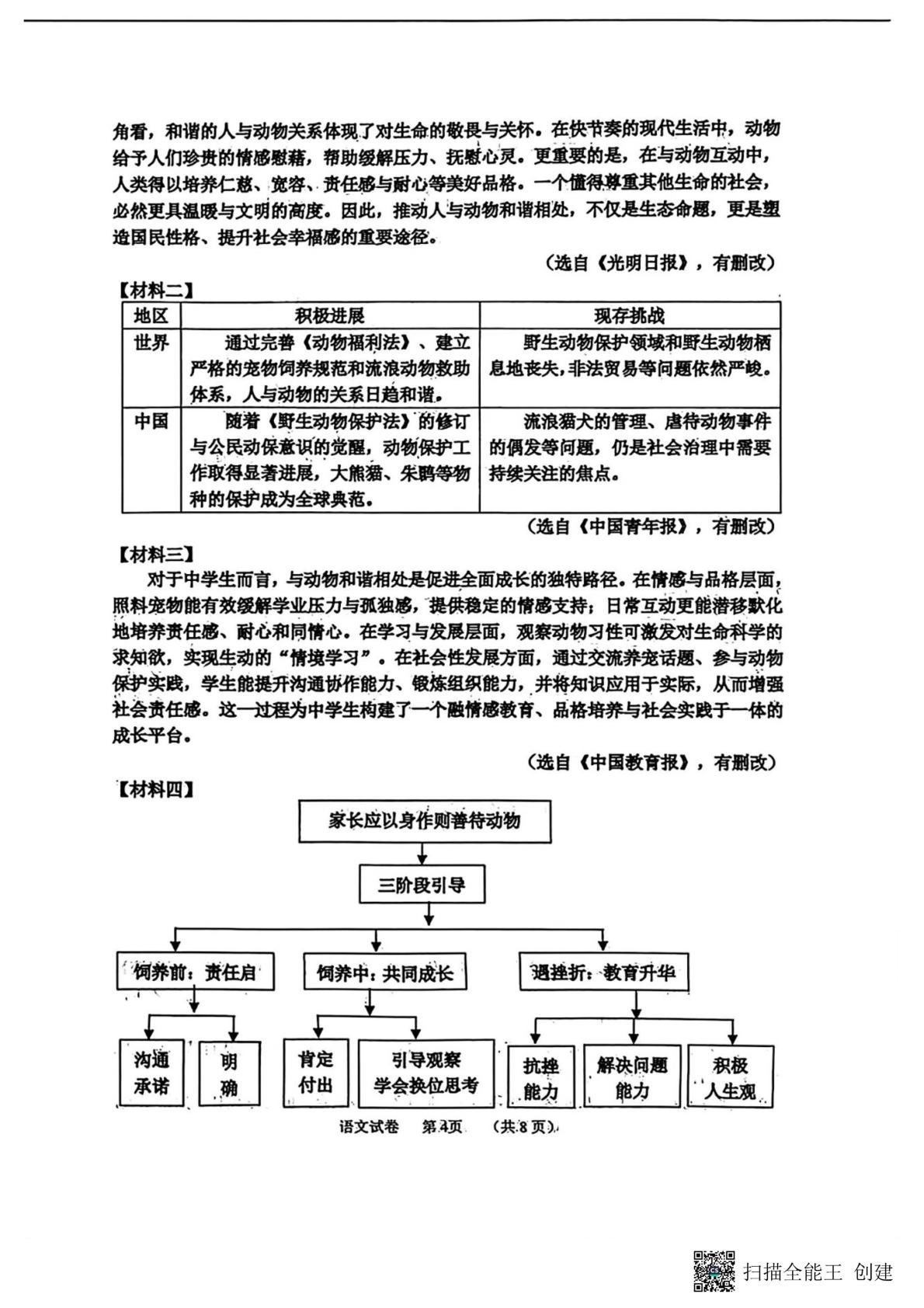 辽宁省沈阳市虹桥中学教育集团2025-2026学年七年级上学期期末考试语文试题