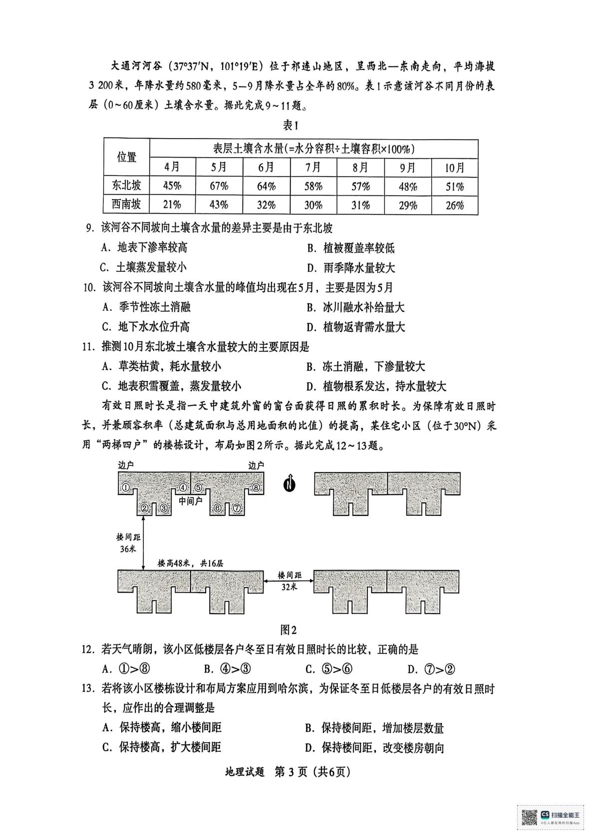 福建厦门双十中学等校2025-2026学年高三下学期开学地理试题