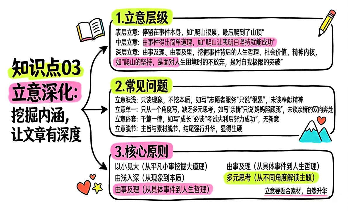 清单22 作文升格之素材精选+语言润色+立意深化（图文版知识清单，不可编辑）2026年中考语文二轮复习讲练测