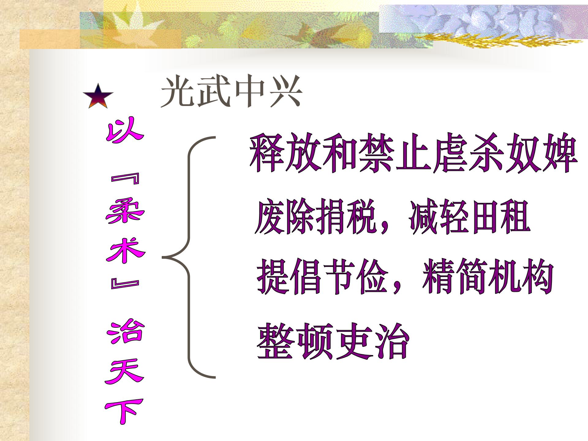 华东师大版七上：第12课 东汉的盛衰（教案、课件、练习）